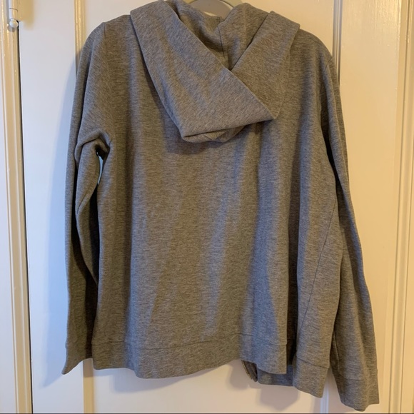 Theory Gray Zip-up Hoodie - Picture 6 of 8